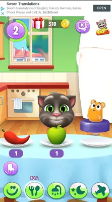 My Talking Tom 2 android App screenshot 5